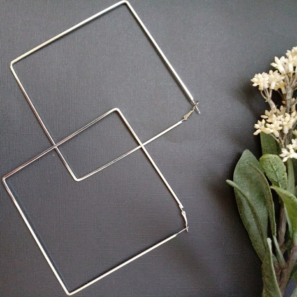 Silver Fashion Earrings